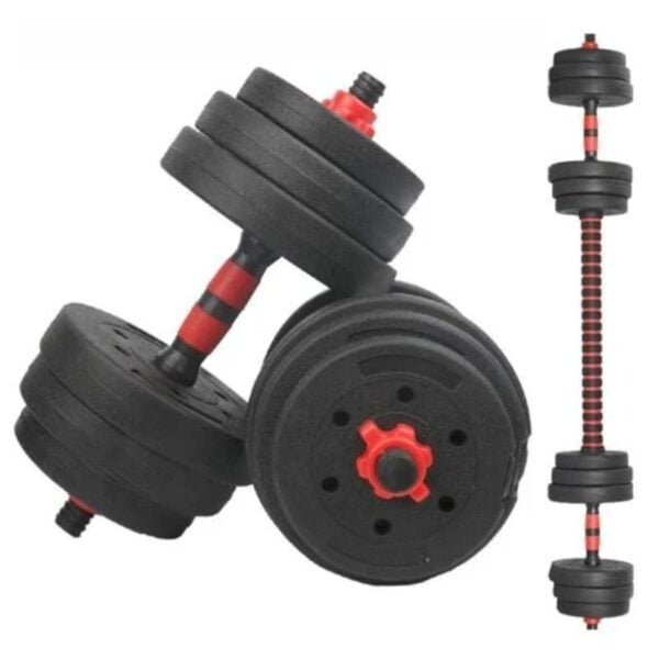 Set de Mancuernas Ajustable 20 KG c Barra Spacezat
