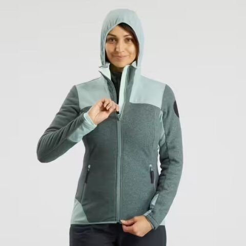 Sweat Polaire Quechua Femme Taille XXL Noir - Occasion Très Bon État - Idéal Sport Ou Loisirs