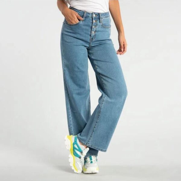 Jeans Mujer W Local Denim Wide Leg
