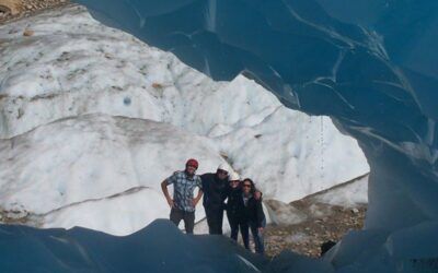 Caminar en Hielo en Glaciar Exploradores